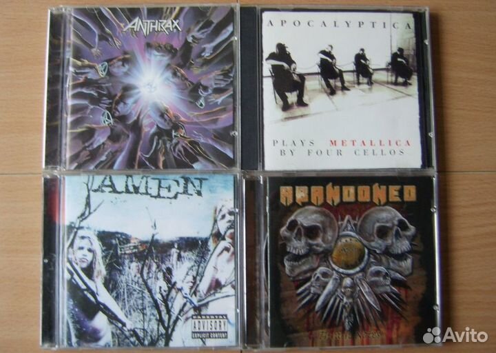 Зарубежный Рок / Металл на CD