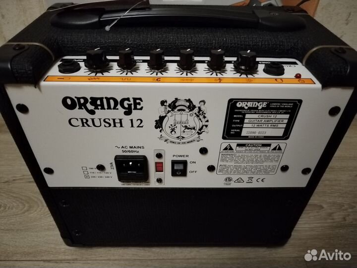 Комбик для эл. гитары Orange Crash 12 новый