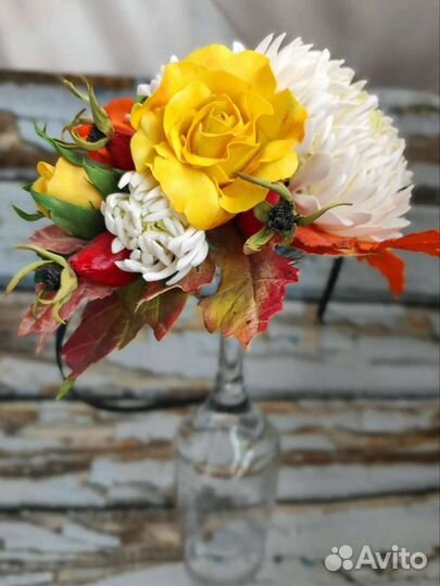 Ободок ручной работы из фоамирана