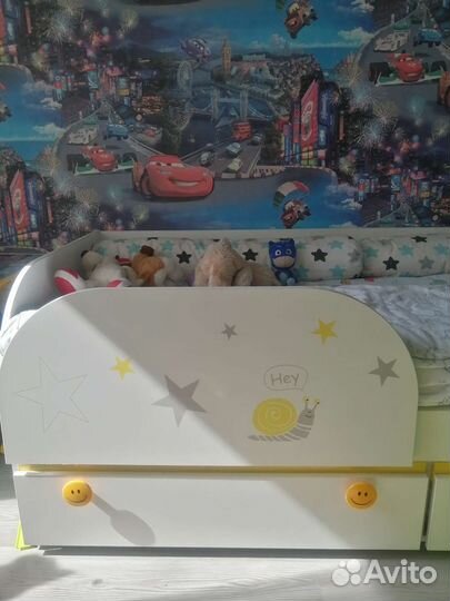 Бортик- барьер для детской кровати