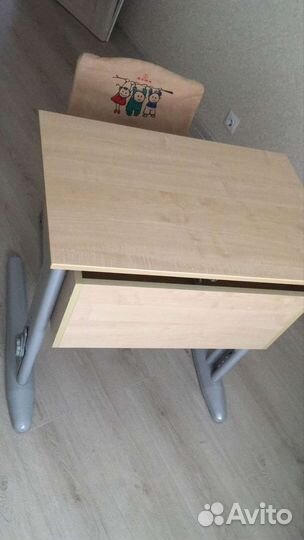 Комплект растущая парта и стул Дэми