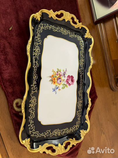 Блюдо weimar ваза cobalt