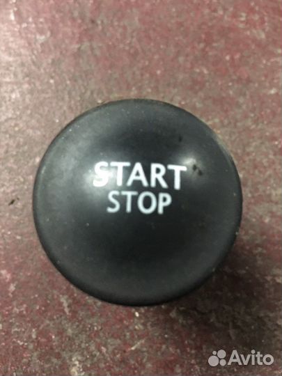 Кнопка старт стоп рено сценик 2008г