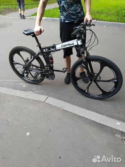 Велосипед BMW складной