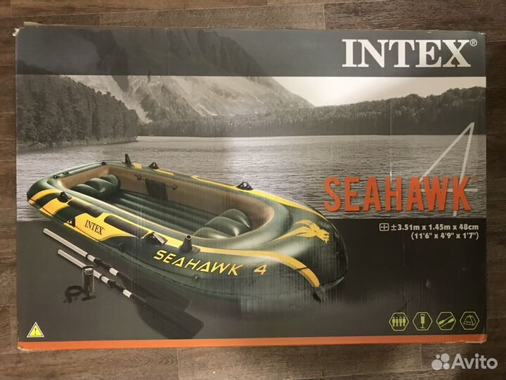 Лодка Intex Seahawk 4