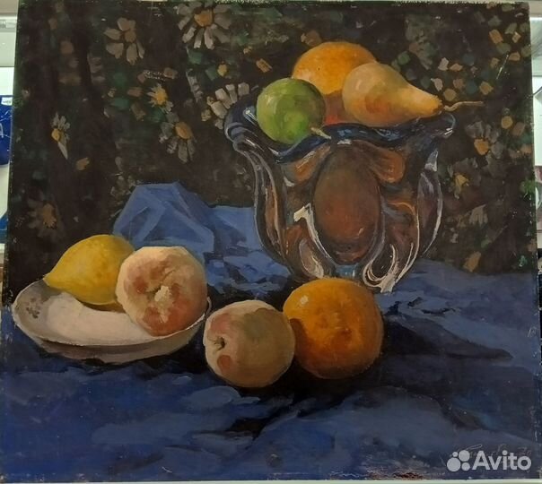 Картина «Натюрморт с фруктами» худ. А. М. Родионов