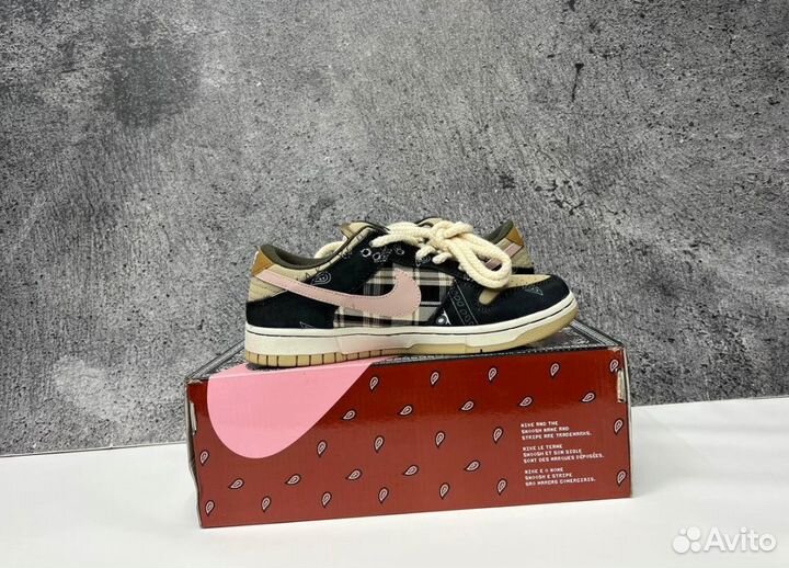 Кроссовки Nike SB dunk low x Cactus Jack Люкс