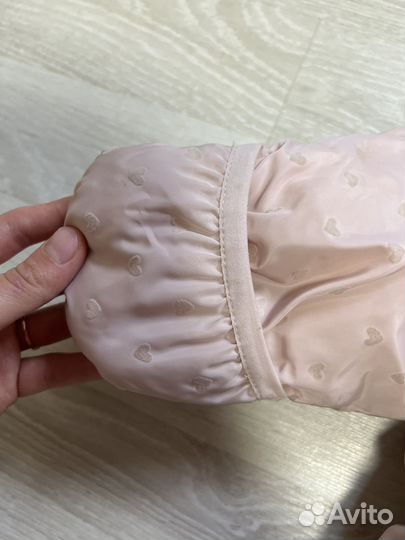 Комбинезон зимний с шапкой в комплекте 74 размер