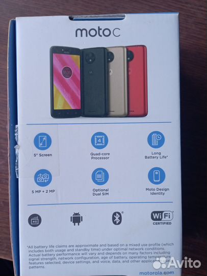 Motorola Moto C LTE, 16 ГБ