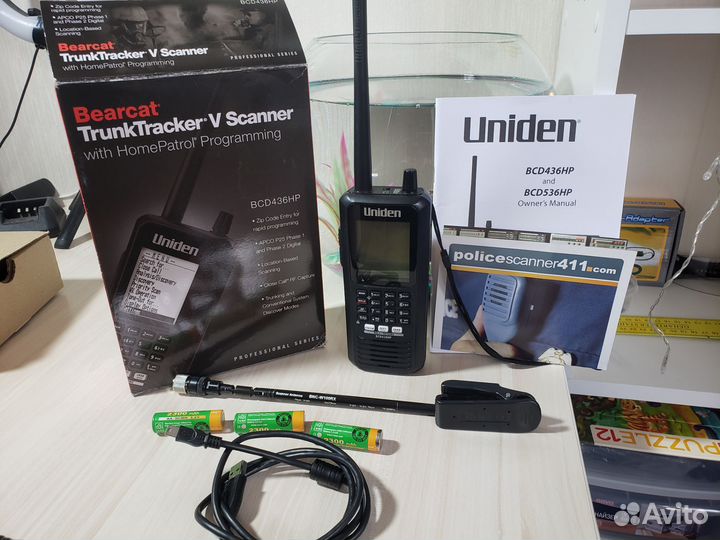 Приёмник Uniden BCD436HP (apco P25, DMR, nxdn)