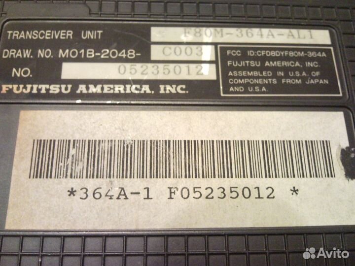 Fujitsu America Transceiver F80M-364A-AL1 BMW-525