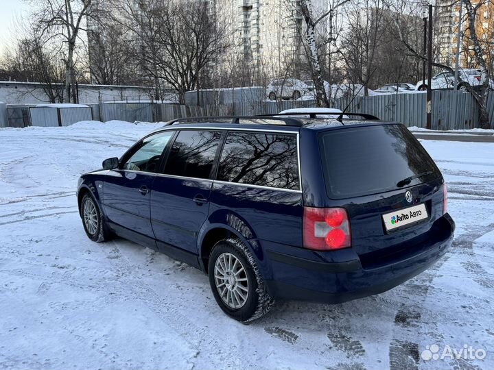 Volkswagen Passat 2.0 AT, 2001, 317 800 км