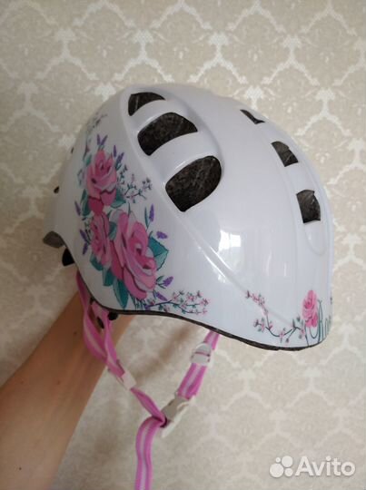 Детский шлем защитный для девочки
