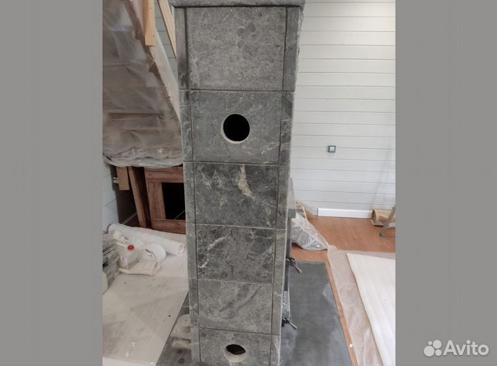 Печь камин талькомагнезит