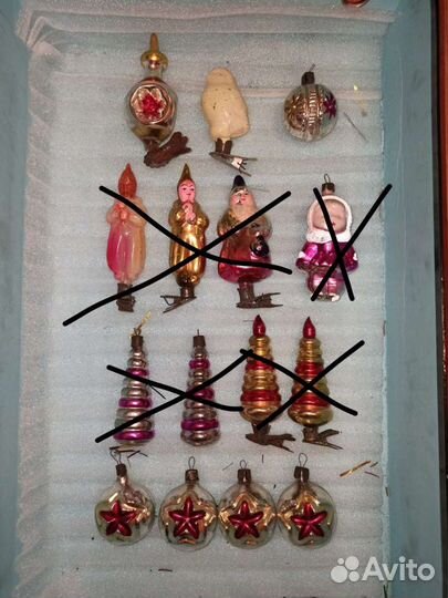 Ёлочные игрушки СССР