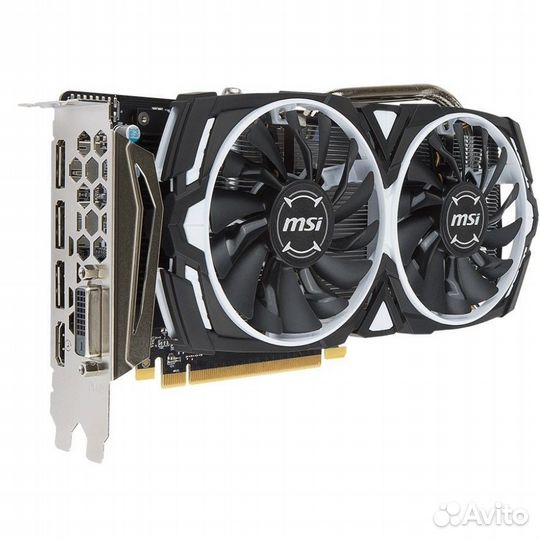Видеокарта Msi armor rx 570 8Gb