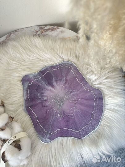 Декоративная тарелка на подарок женщине, подруге