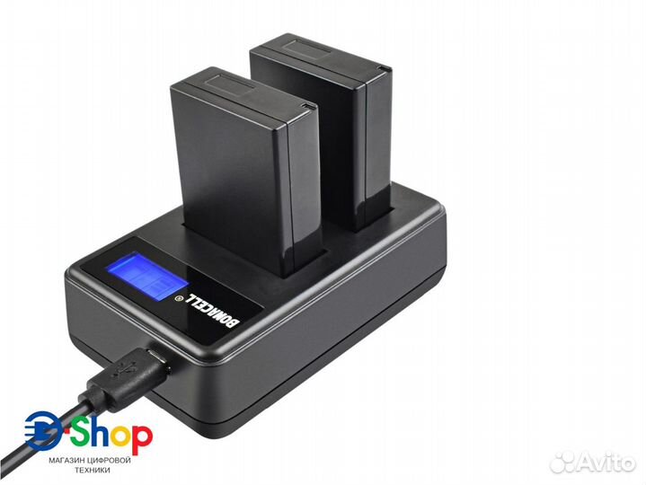 Набор акб Kit EN-EL14 Bonacell 2шт + Зарядное