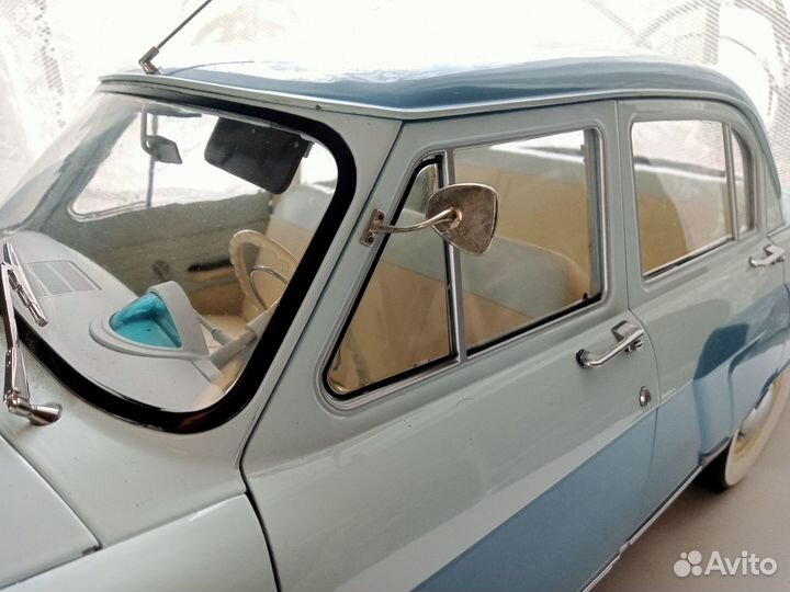 Волга газ 21 модель в масштабе 1:8