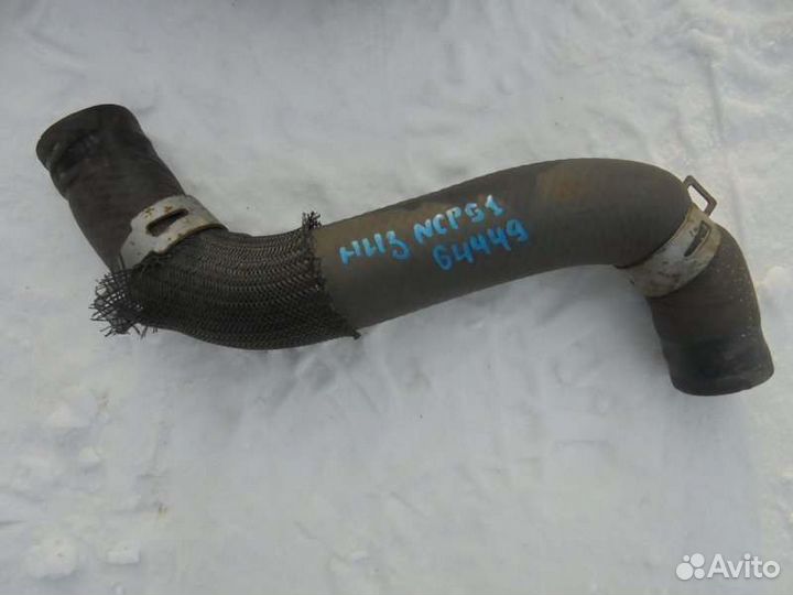 Патрубок радиатора Toyota Succeed NCP51 1NZ-FE