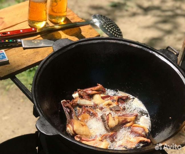 Казан чугунный