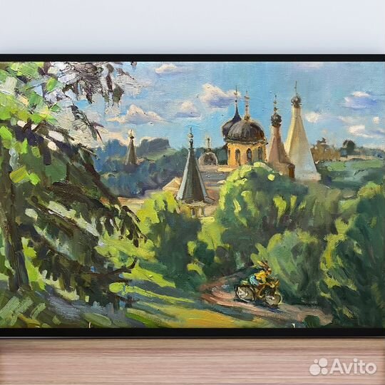 Картина маслом Пейзаж Солнечный день