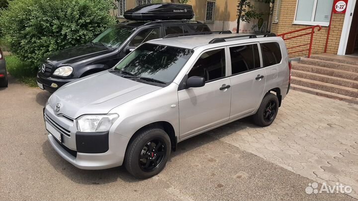 Рейлинги на крышу Toyota Probox, черные