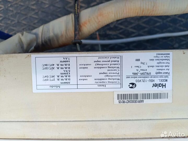 Продам внутренний блок кондиционера