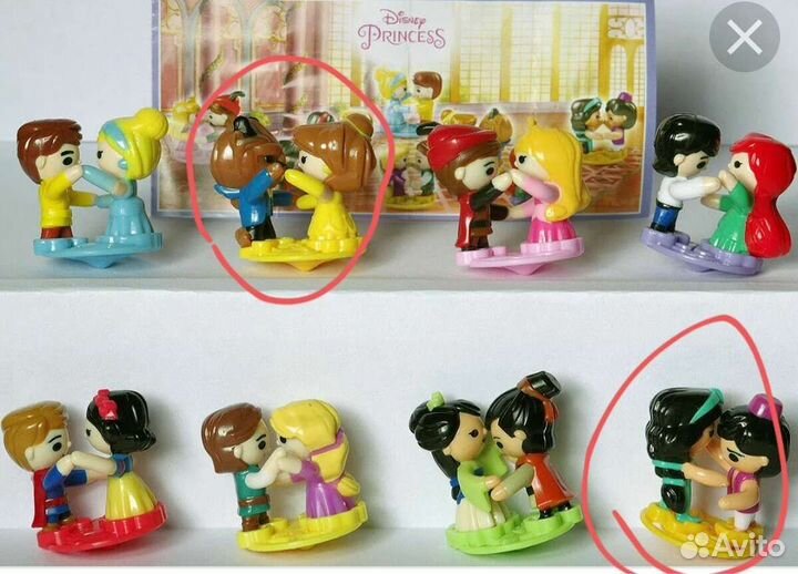 Игрушки из разных киндеров 5