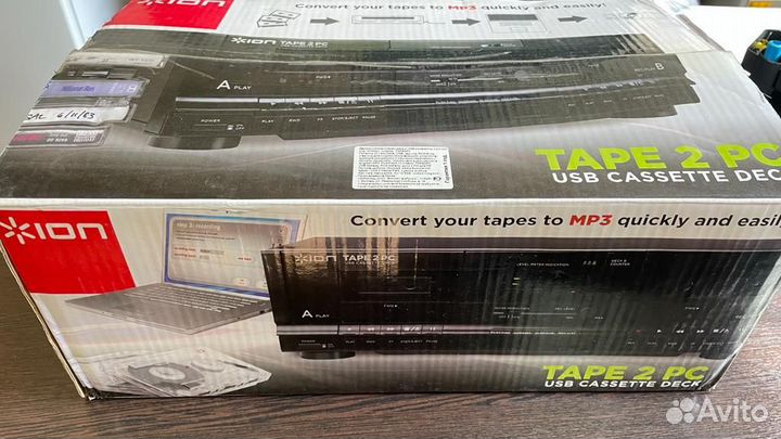 Двухкассетная стерео дека ION Tape 2 PC