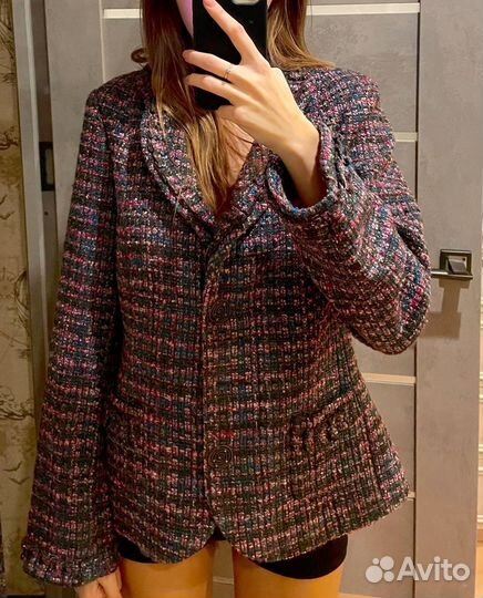 Твидовый жакет