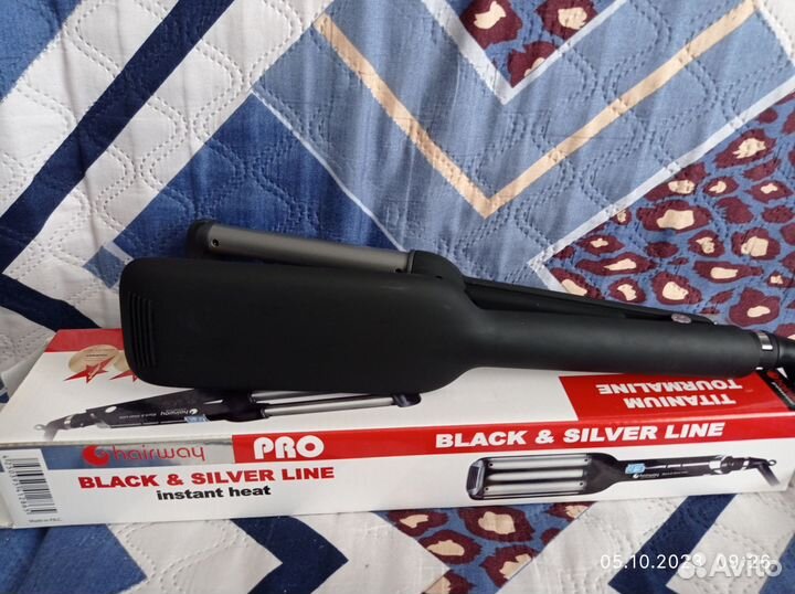 Плойка волна hairway м. 04011 д. 16*16*16мм гофре