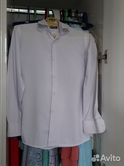 Рубашки белые школьные, р.134-140, б/у