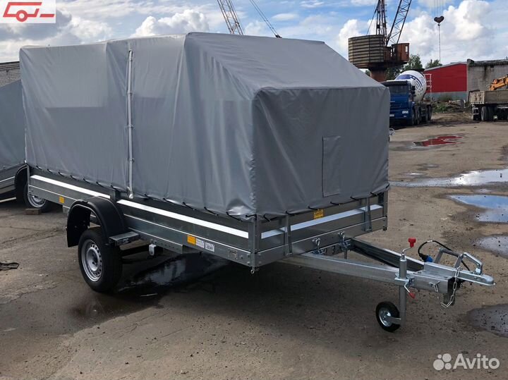 Прицеп 3,5х1,5 R13 рессоры Газель 2 листовые