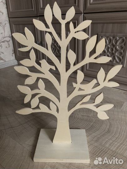 Заготовка дерево декупаж