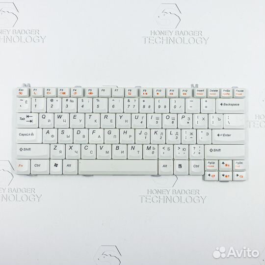 Клавиатура Lenovo Y300, Y410, Y510 белая