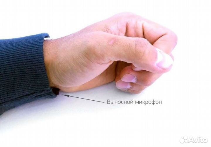 Микронаушник nano profi акб с пищалкой+магнит 3мм