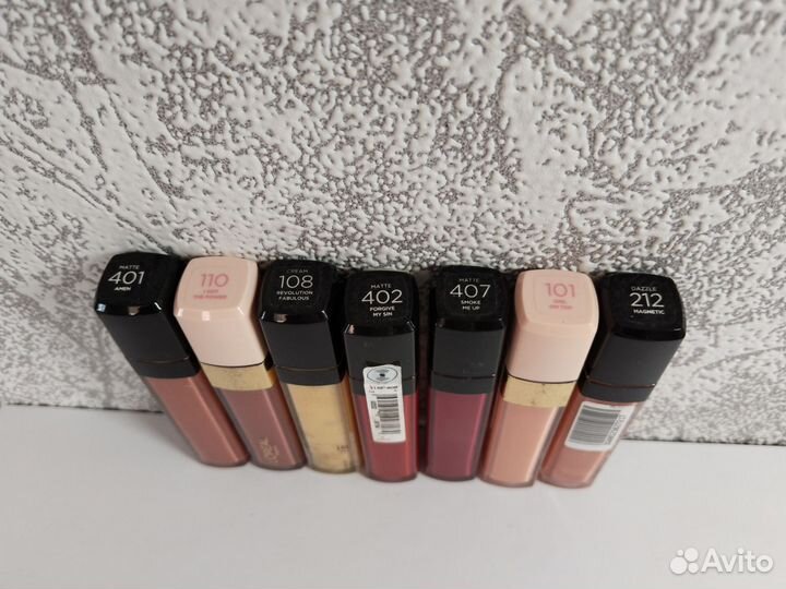 Набор Блеск для губ L'Oréal, elian, Lamel и др