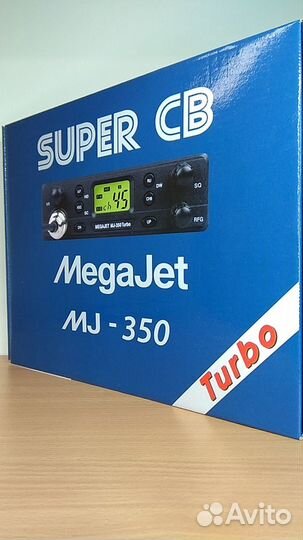 Megajet MJ-350 Turbo рация дальнобойщиков