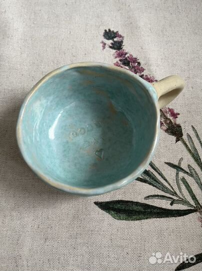 Кружка керамика ручная работа