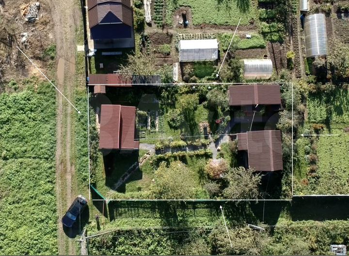 Дом 60 м² на участке 5 сот.