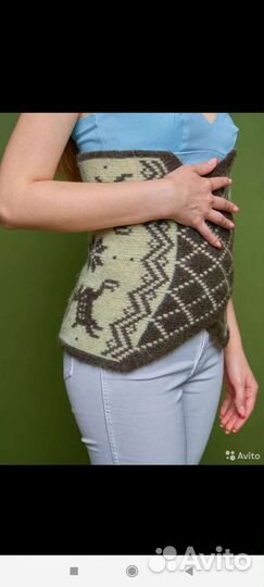 Пояс из шерсти