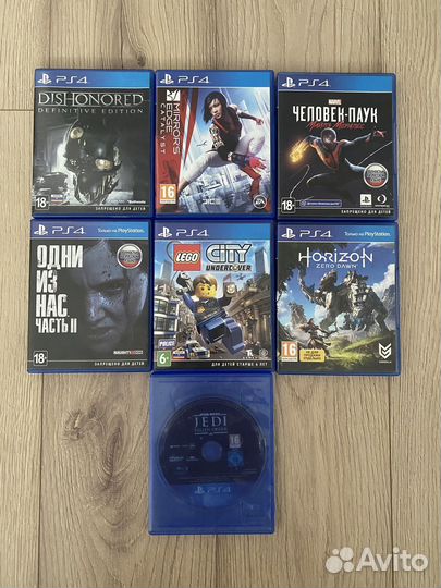 Игры на Sony playstation 4