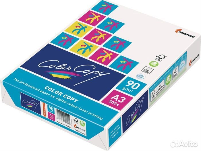 Бумага Color copy А3, 90гм2, 161