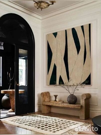 Картина абстракция. Картина большая