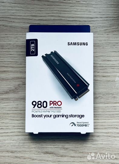 Накопитель М.2 SSD Samsung 980 PRO 2TB mz-v8p2t0cw