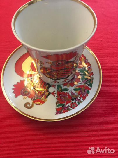 Фарфоровые чашки СССР лфк