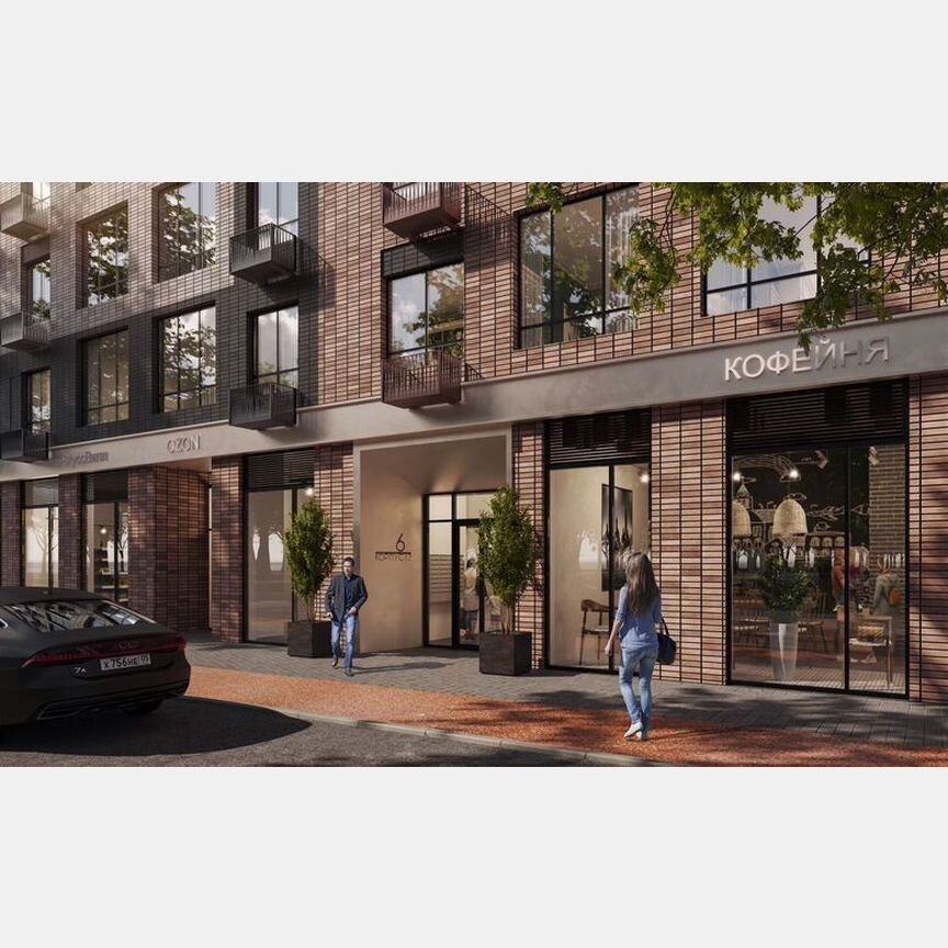 2-к. квартира, 50,6 м², 9/17 эт.