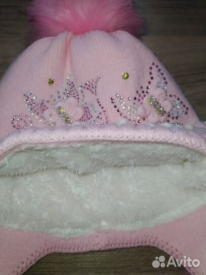 Шапка зимняя для девочки