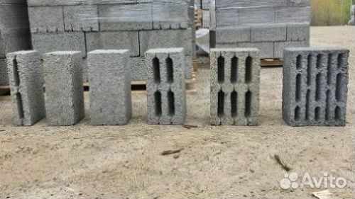 Керамзитобетонные блоки и скц бетонные блоки Глинищево